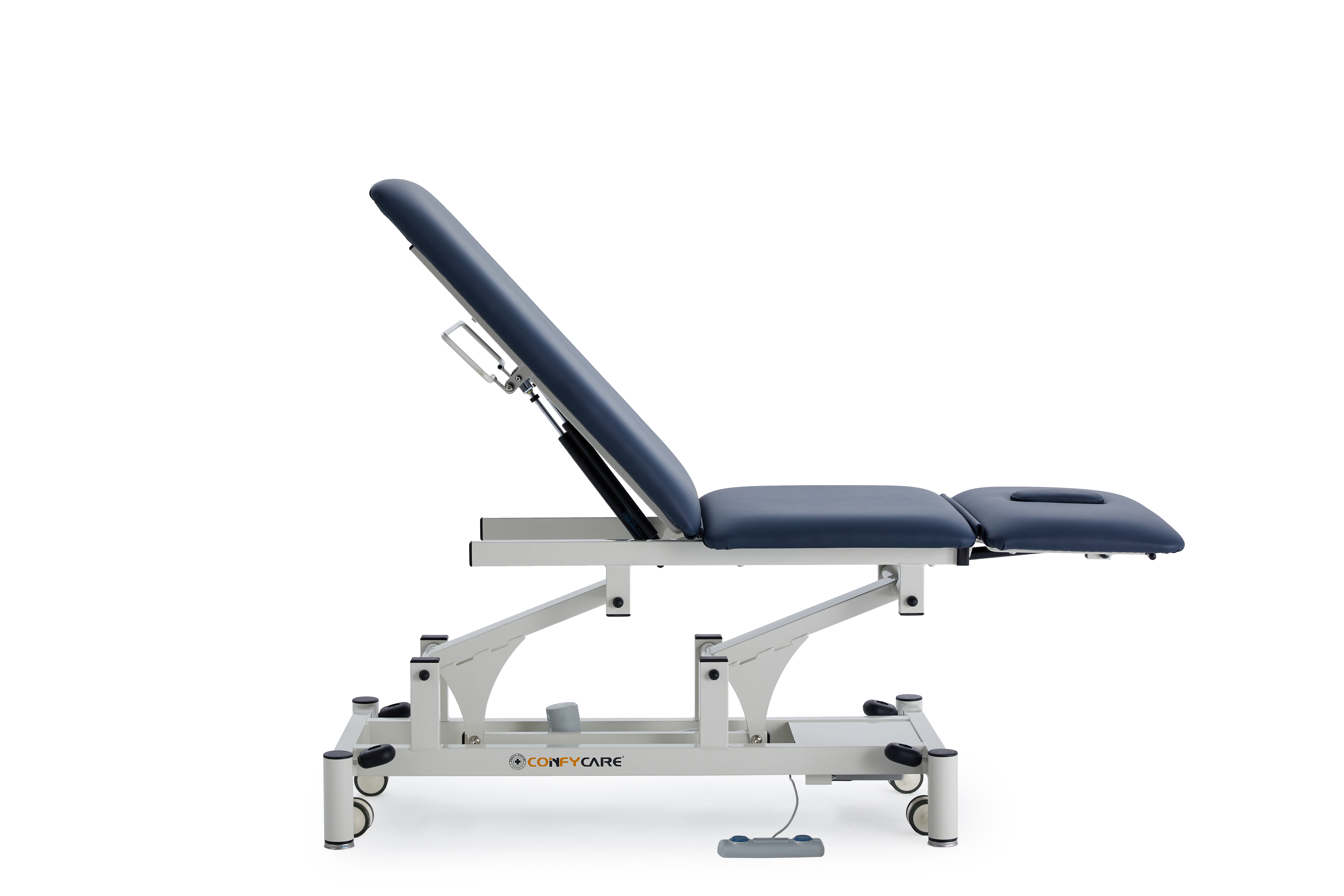 Three Section Short Head Physio Treatment Table — device detail by Physiomed Australia